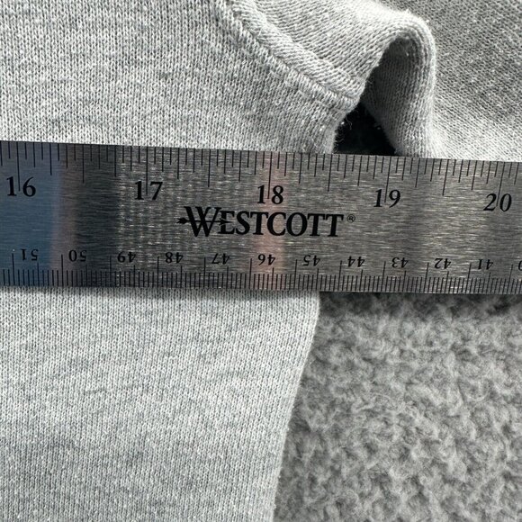 Vintage Michigan Fair Mens Sweatshirt Small Gray Long Sleeve Pullover Patriotic - Picture 7 of 10